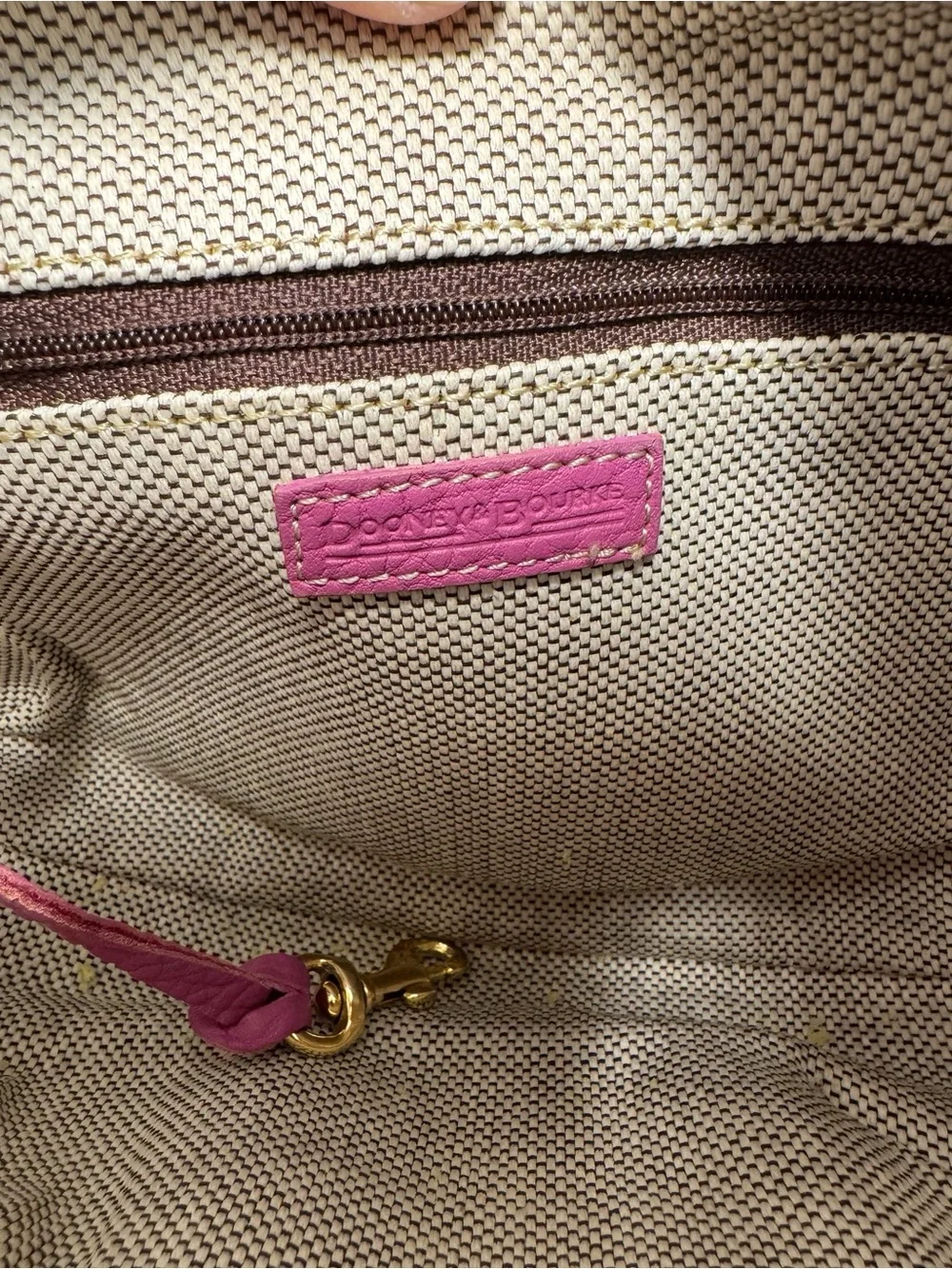 Dooney & Bourke Vintage Y2K Shoulder Baguette Hobo